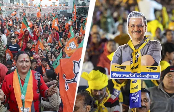 BJP Spent ₹57.65 Crore vs AAP’s ₹14.51 Crore in Delhi Polls, EC Data Reveals