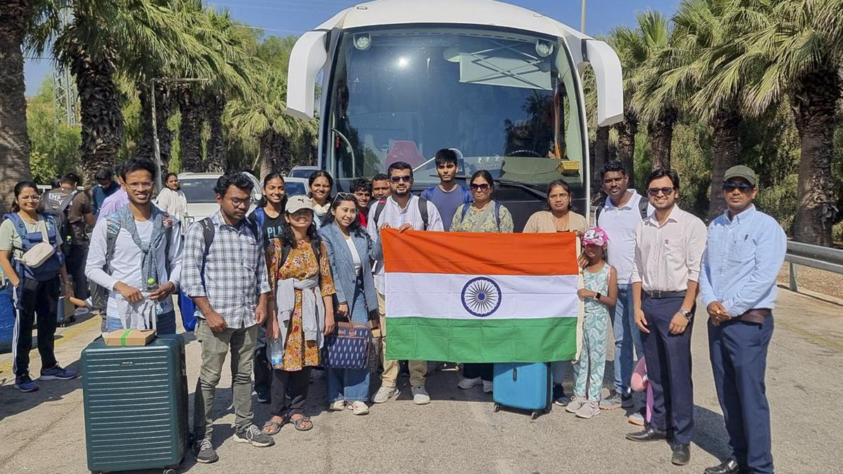 Second Batch of Indians Evacuated from Israel Amid Intensifying Conflict