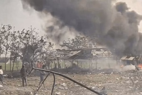 Tragedy in Kakinada: 21 Dead as Massive Explosion Levels Fireworks Factory