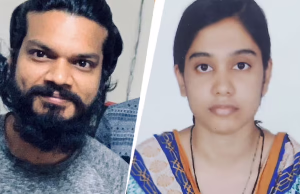 The police identified the deceased as Bhanu Chander Reddy Kunta and Bibi Shaziya Siraj